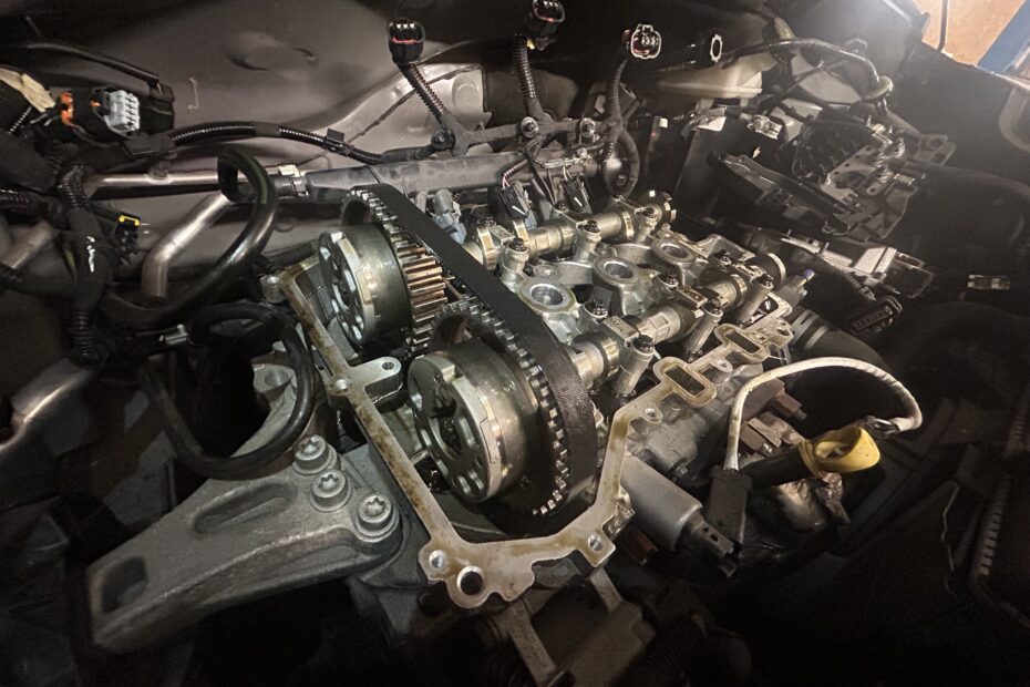 remplacement de la courroie distribution Puretech garage Ledoux à Wattrelos